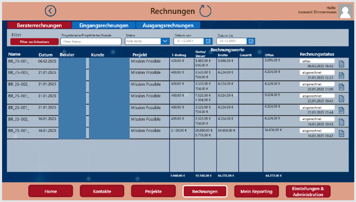 Rechnungen