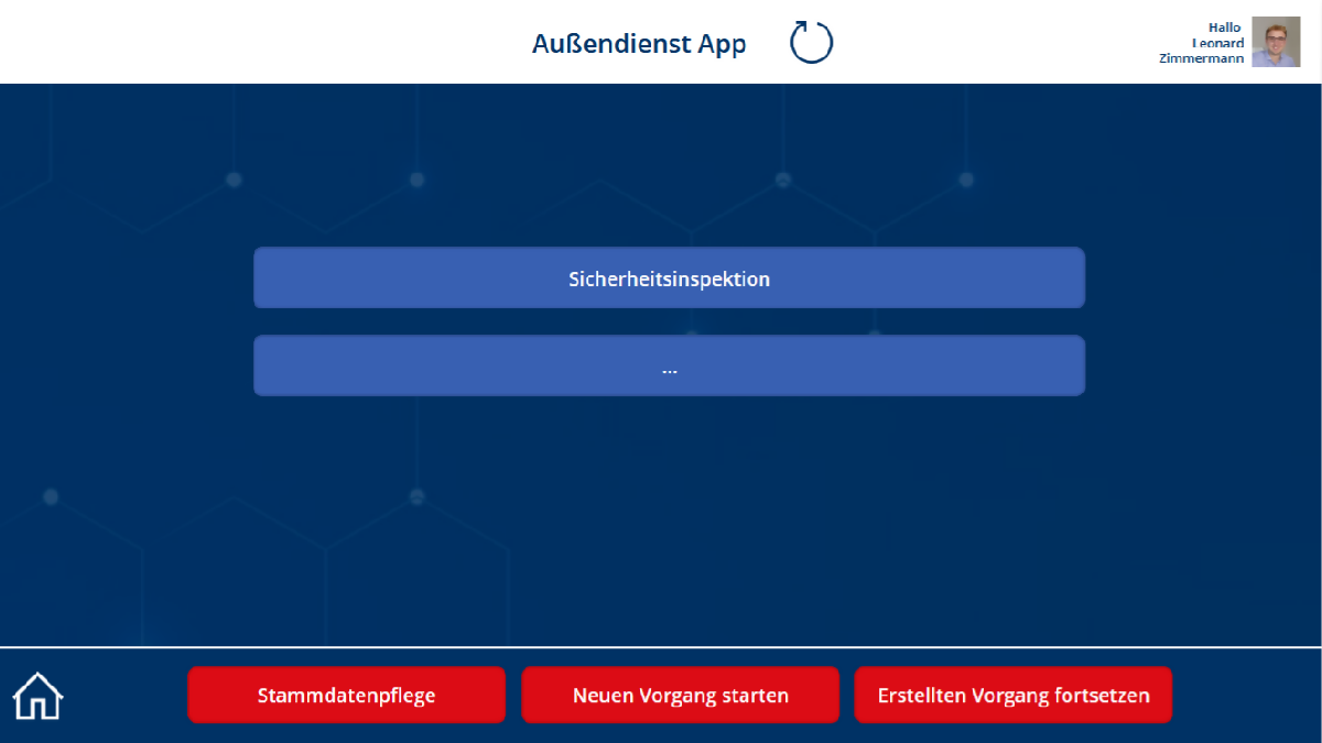 VOrgangStarten